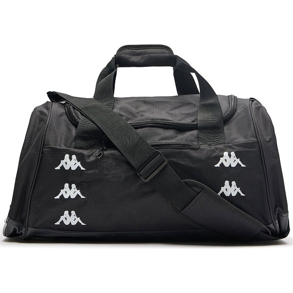 Kappa Grenno (L) Sac De Sport Avec Poches Latérales - Noir