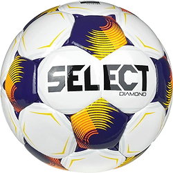 Select Diamond V26 Trainingsball - Weiß / Lila / Gelb