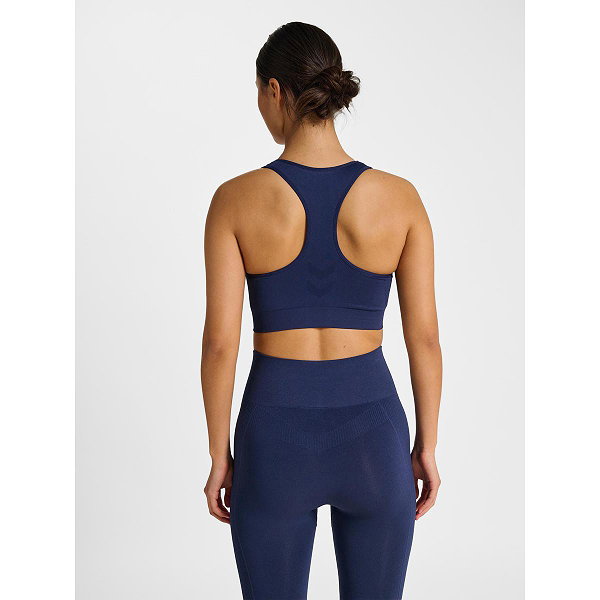 Hummel Seamless Sports Top Sport-Bh Dames - Marine