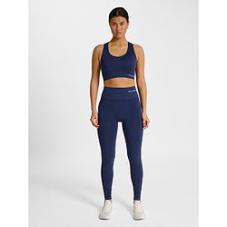 Voorvertoning: Hummel Seamless Sports Top Sport-Bh Dames - Marine