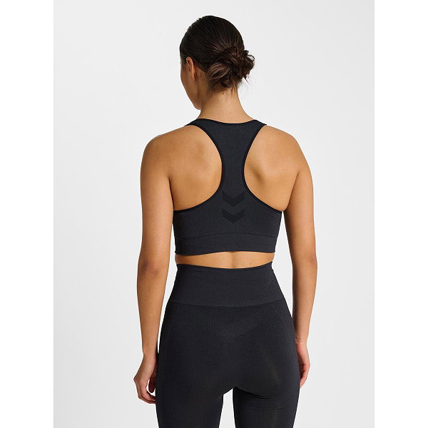 Hummel Seamless Sports Top Sport-Bh Damen - Schwarz
