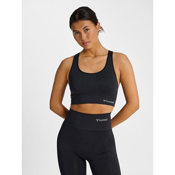 Hummel Seamless Sports Top Sport-Bh Damen - Schwarz