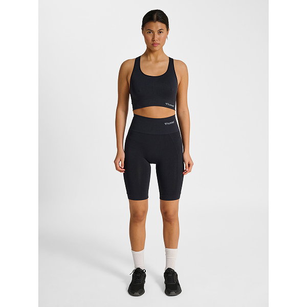 Hummel Seamless Sports Top Sport-Bh Damen - Schwarz