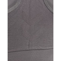 Voorvertoning: Hummel Seamless Sports Top Sport-Bh Dames - Donkergrijs