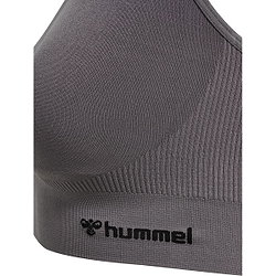 Voorvertoning: Hummel Seamless Sports Top Sport-Bh Dames - Donkergrijs