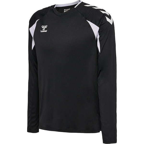 Hummel Core 2.0 Maillot À Manches Longues Hommes - Noir / Blanc
