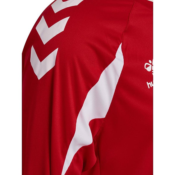 Hummel Core 2.0 Maillot À Manches Longues Hommes - Rouge / Blanc