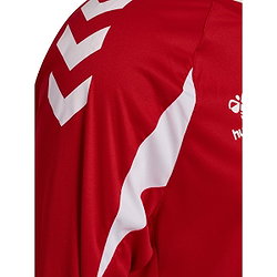 Présentation: Hummel Core 2.0 Maillot À Manches Longues Hommes - Rouge / Blanc
