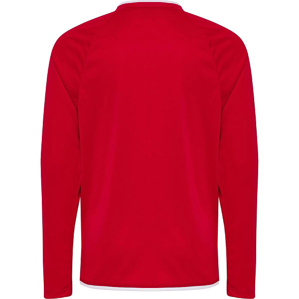 Hummel Core 2.0 Maillot À Manches Longues Enfants - Rouge / Blanc