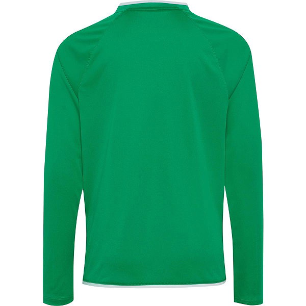 Hummel Core 2.0 Voetbalshirt Lange Mouw Kinderen - Groen / Wit