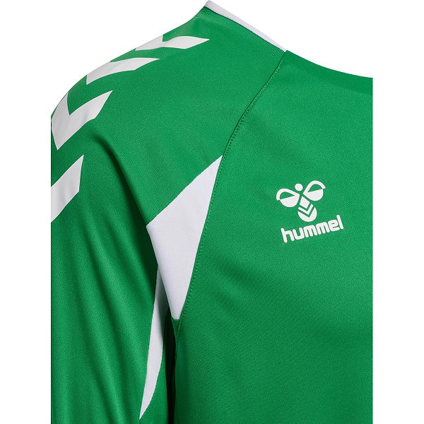 Hummel Core 2.0 Voetbalshirt Lange Mouw Heren - Groen / Wit