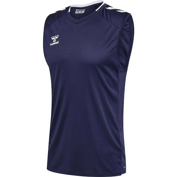 Hummel Core 2.0 Débardeur Hommes - Marine / Blanc