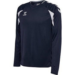 Hummel Core 2.0 Maillot À Manches Longues Hommes - Marine / Blanc