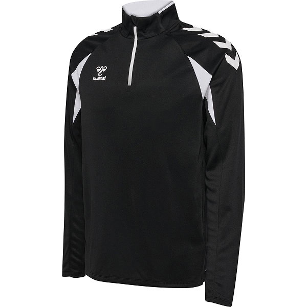 Hummel Core 2.0 Ziptop Hommes - Noir / Blanc