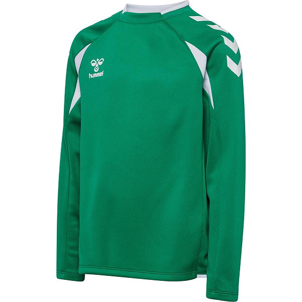 Hummel Core 2.0 Sweat Enfants - Vert / Blanc