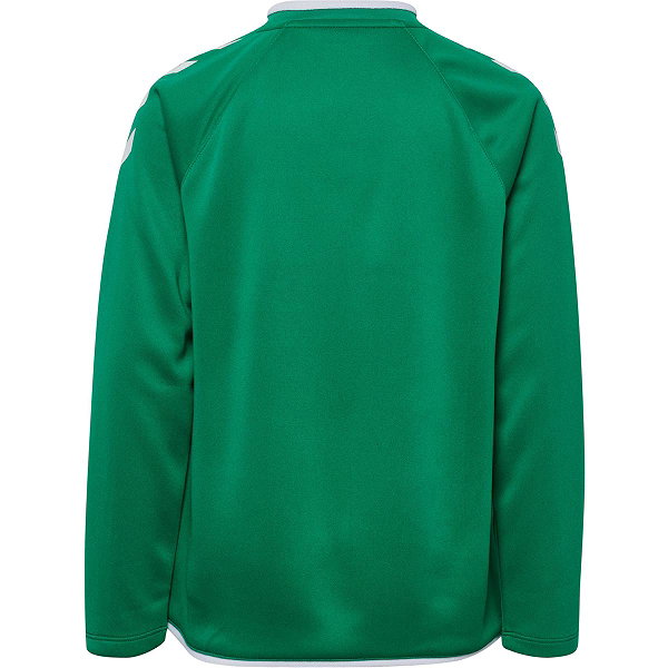 Hummel Core 2.0 Sweat Enfants - Vert / Blanc
