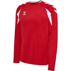 Hummel Core 2.0 Sweat Herren - Rot / Weiß