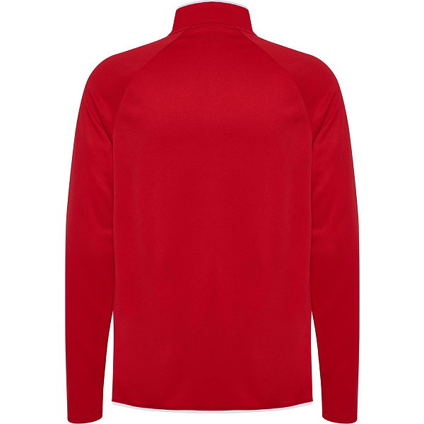 Hummel Core 2.0 Ziptop Hommes - Rouge / Blanc