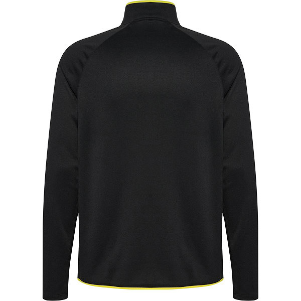 Hummel Core 2.0 Ziptop Hommes - Noir / Jaune