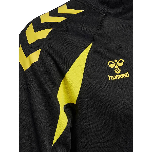 Hummel Core 2.0 Ziptop Hommes - Noir / Jaune
