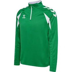 Hummel Core 2.0 Ziptop Heren - Groen / Wit