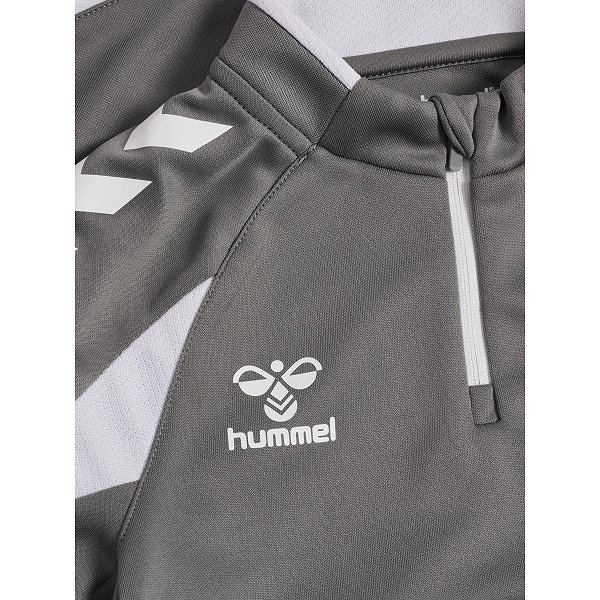 Hummel Core 2.0 Ziptop Enfants - Gris / Blanc