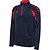 Hummel Core 2.0 Ziptop Heren - Marine / Rood