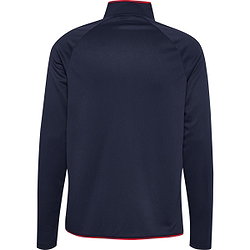 Présentation: Hummel Core 2.0 Ziptop Hommes - Marine / Rouge
