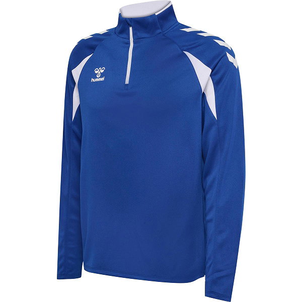 Hummel Core 2.0 Ziptop Hommes - Royal / Blanc