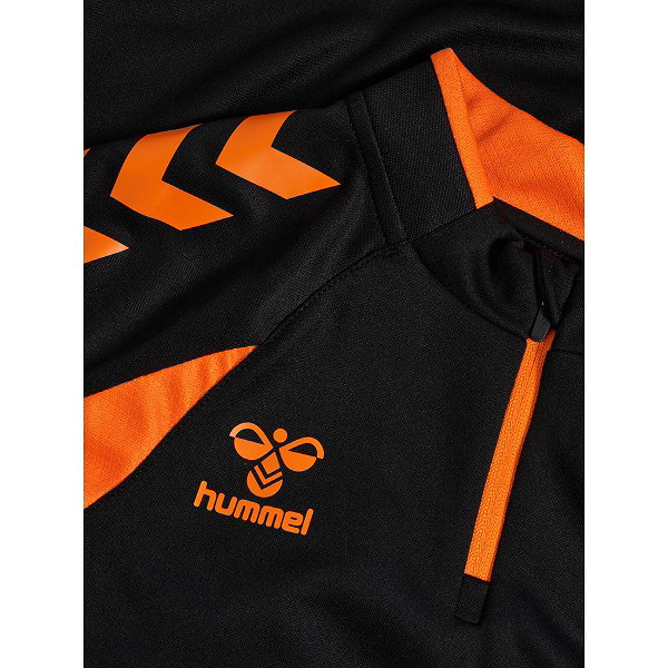 Hummel Core 2.0 Ziptop Enfants - Noir / Orange