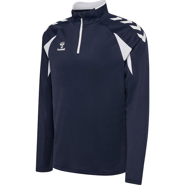 Hummel Core 2.0 Ziptop Heren - Marine / Wit