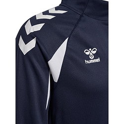 Voorvertoning: Hummel Core 2.0 Ziptop Heren - Marine / Wit
