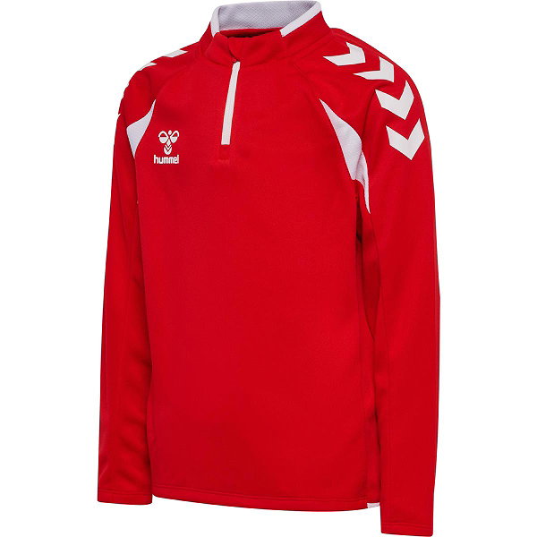 Hummel Core 2.0 Ziptop Enfants - Rouge / Blanc