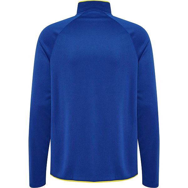 Hummel Core 2.0 Ziptop Hommes - Royal / Jaune