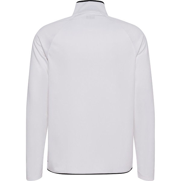 Hummel Core 2.0 Ziptop Hommes - Blanc / Noir