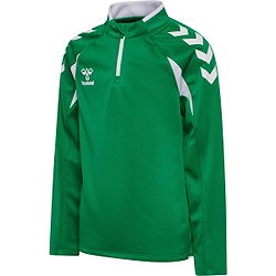 Hummel Core 2.0 Ziptop Enfants - Vert / Blanc
