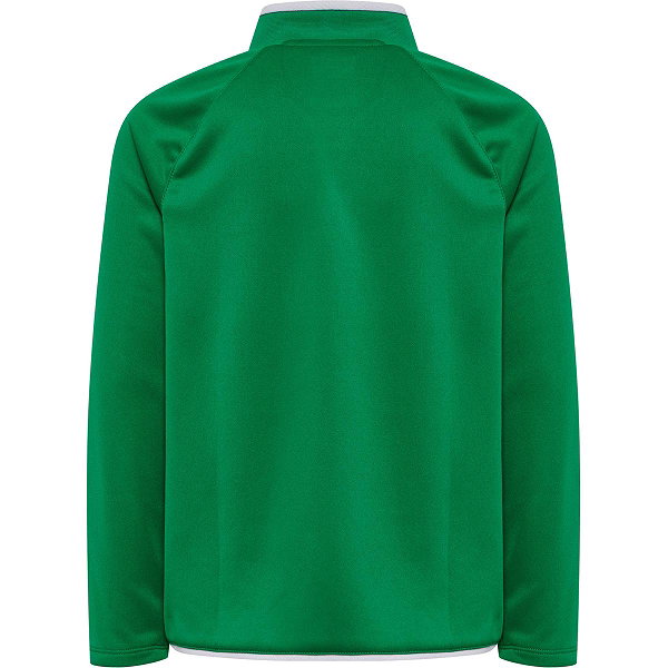 Hummel Core 2.0 Ziptop Enfants - Vert / Blanc