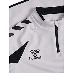 Présentation: Hummel Core 2.0 Ziptop Enfants - Blanc / Noir