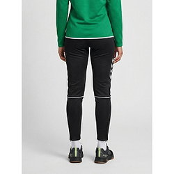 Vorschau: Hummel Core 2.0 Trainingshose Damen - Schwarz / Weiß