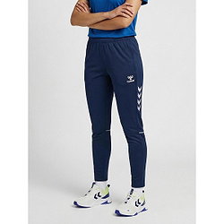 Voorvertoning: Hummel Core 2.0 Trainingsbroek Dames - Marine / Wit