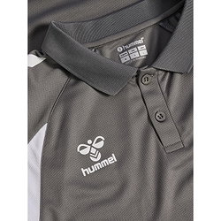 Présentation: Hummel Core 2.0 Polo Hommes - Gris / Blanc