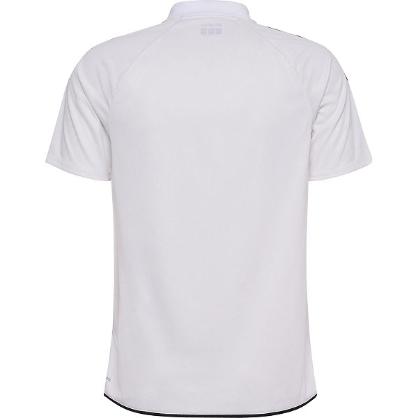 Hummel Core 2.0 Poloshirt Herren - Weiß / Schwarz