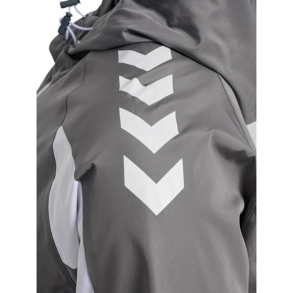 Hummel Core 2.0 Allwetterjacke Herren - Grau / Weiß