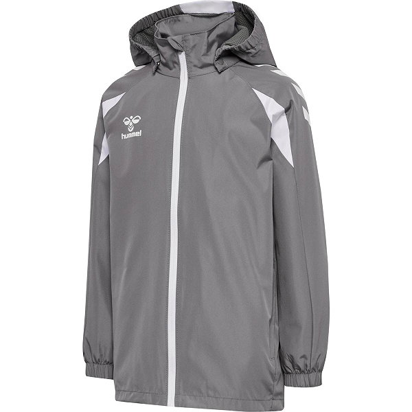 Hummel Core 2.0 Veste De Pluie Enfants - Gris / Blanc