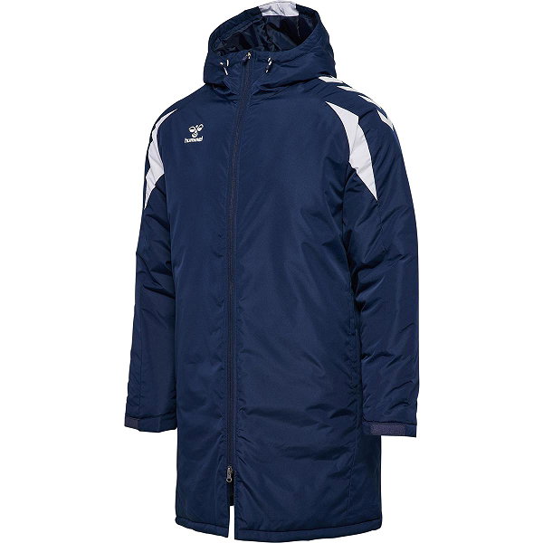 Hummel Core 2.0 Veste Coach Hommes - Marine / Blanc