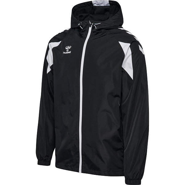 Hummel Core 2.0 Veste De Pluie Hommes - Noir / Blanc