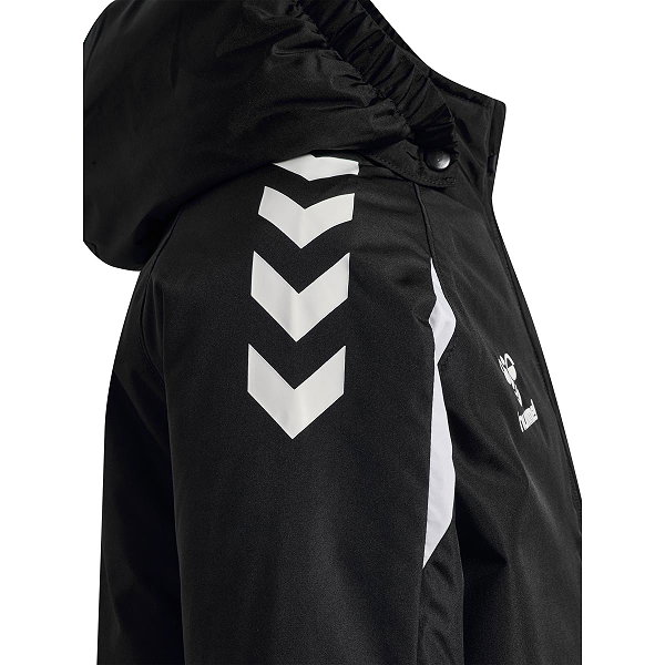 Hummel Core 2.0 Veste Coach Enfants - Noir / Blanc