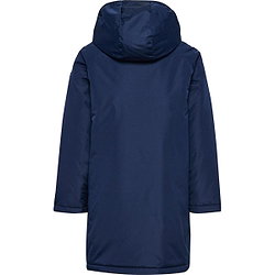 Voorvertoning: Hummel Core 2.0 Coach Jacket Kinderen - Marine / Wit