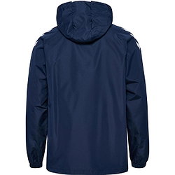 Présentation: Hummel Core 2.0 Veste De Pluie Hommes - Marine / Blanc
