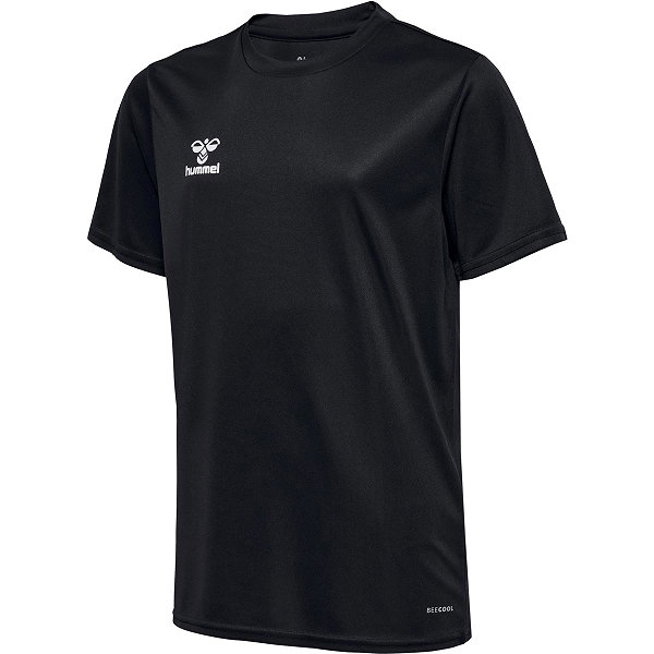 Hummel Essential Maillot Manches Courtes Enfants - Noir